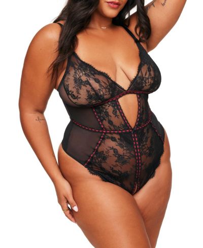 Женское боди Adore Me Plus-Size Crotchless Lingerie