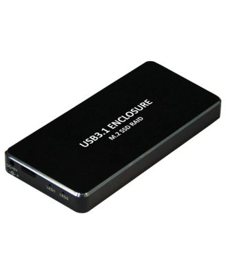 Xtrempro Внешний корпус для двух SSD NGFF, USB 3.1 Type-C, 10 Gbps, с LED