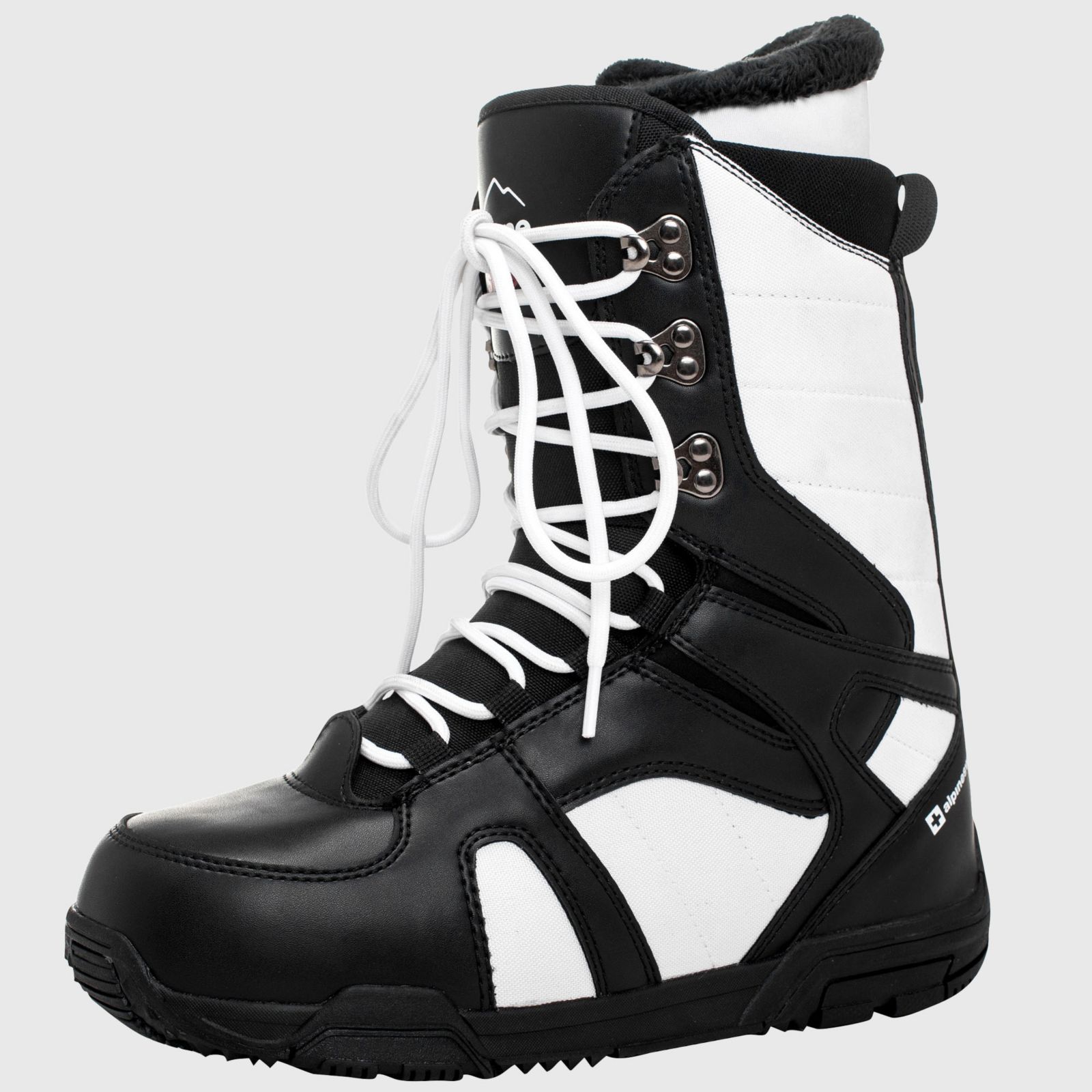Alpine Swiss Men's Snowboard Boots | Waterproof, Custom-Fit Liner, Medium Flex for All-Mountain Riding, Winter Snow Boots