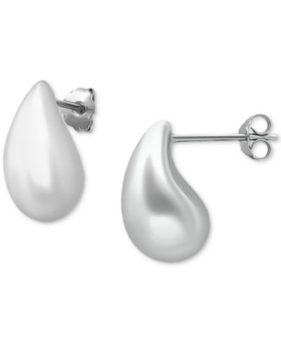 Серьги-гвоздики Giani Bernini Polished Teardrop Stud
