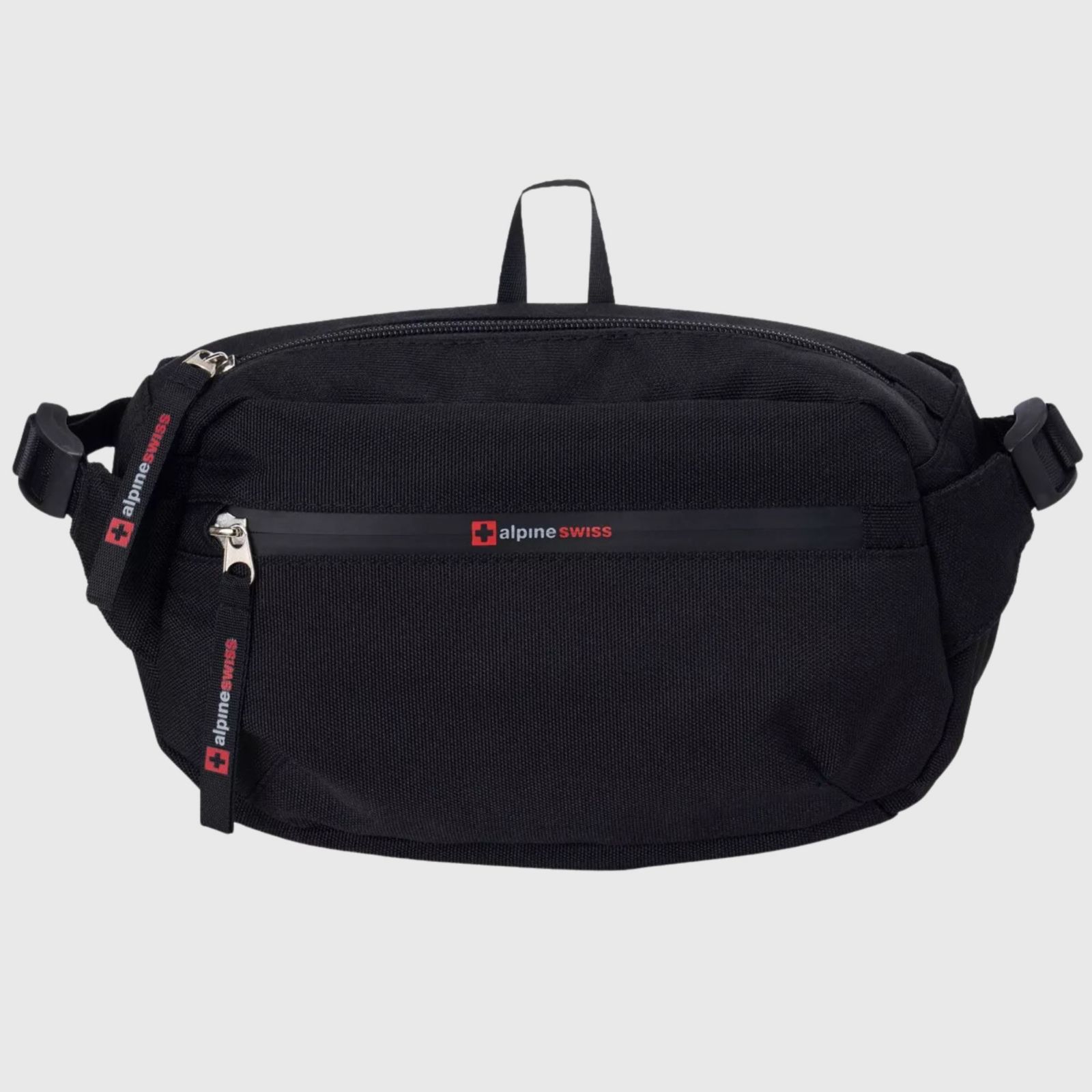 Поясная сумка Alpine Swiss Men's Fanny Pack Adjustable Waist Bag Sling Crossbody Chest Pack Bum Bag
