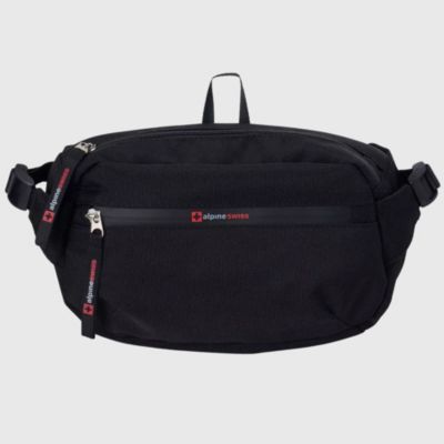 Поясная сумка Alpine Swiss Men's Fanny Pack Adjustable Waist Bag Sling Crossbody Chest Pack Bum Bag