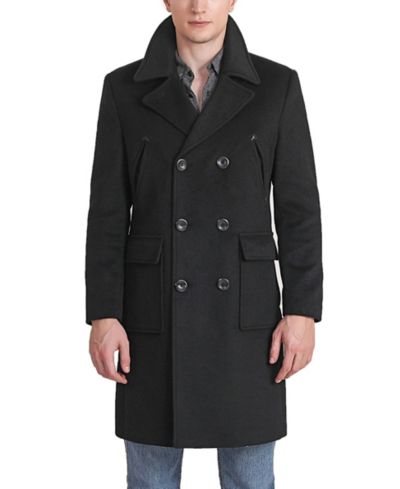 Landing Leathers Men Addison Wool Blend Pea Coat