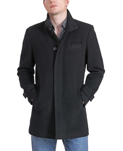 Landing Leathers Men's Owen Wool Blend Car Coat