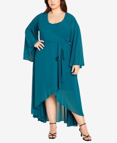 Женское макси-платье CITY CHIC Plus Size Fleetwood