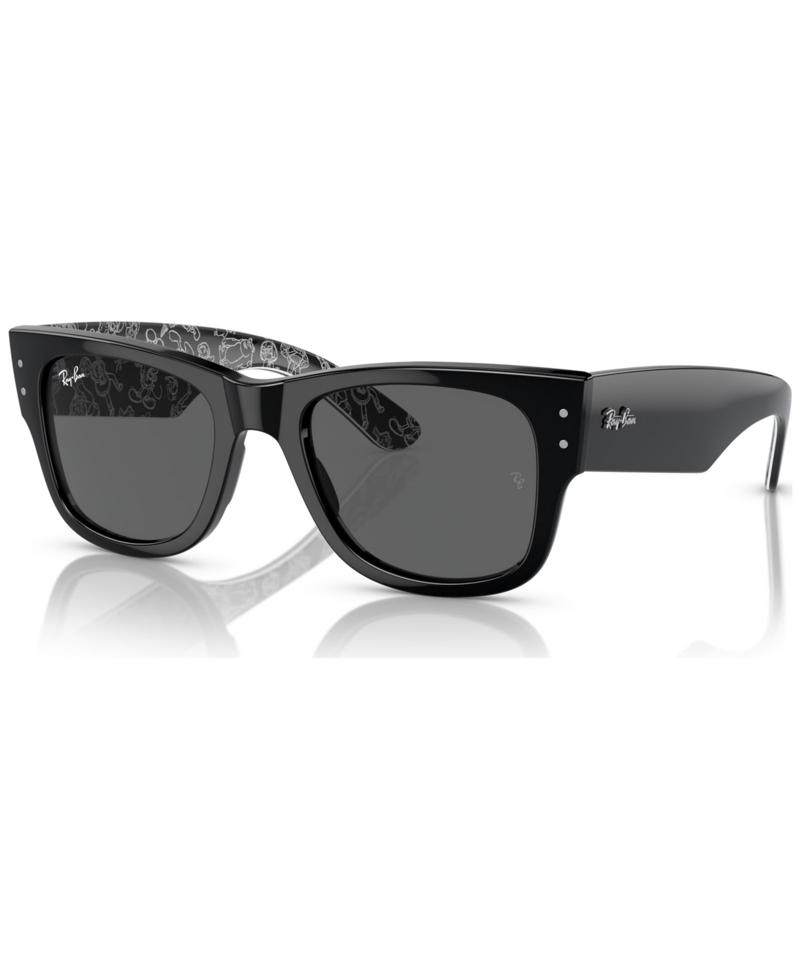 Солнцезащитные очки Ray-Ban Unisex Mega Wayfarer Disney 100th Anniversary, RB0840S
