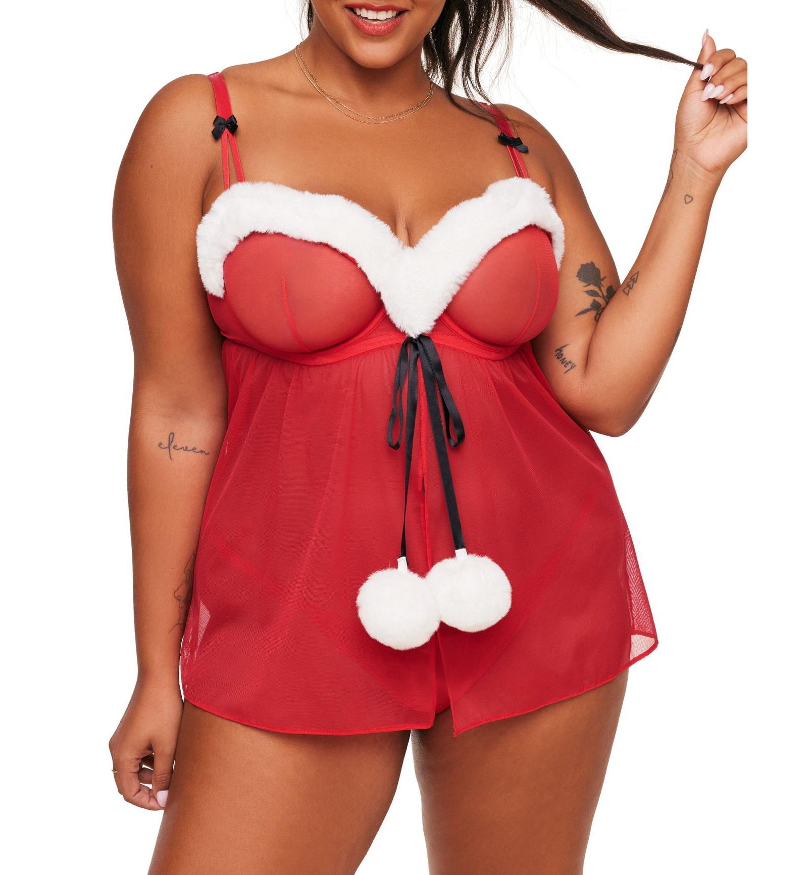 Adore Me Women's Claussine Babydoll Lingerie