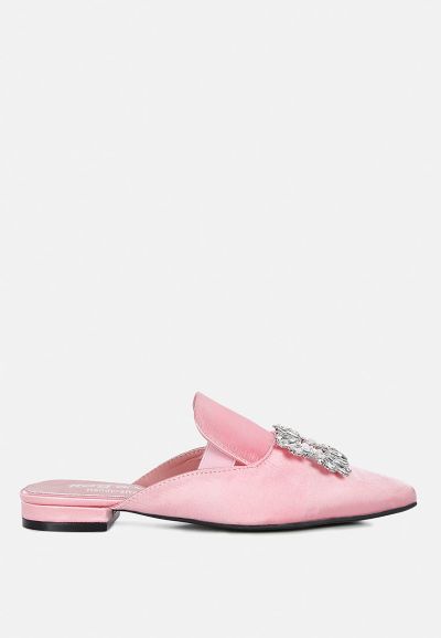Мюли PERRINE Women's Diamante Brooch Slip On
