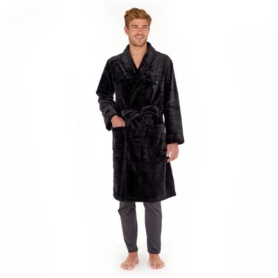 HOM Men's Polar Fleece Robe