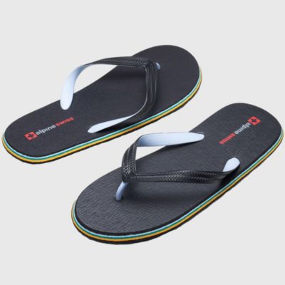 Alpine Swiss Men's Flip Flops | Ultra-light Thin EVA foam Sandals for Beach Pool Everyday Wear | Simple Flexible Flip Flops for Men