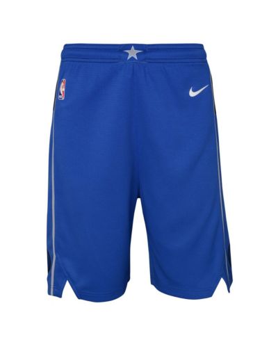 Детские шорты Nike Blue Dallas Mavericks Icon Edition Mesh Performance Swingman