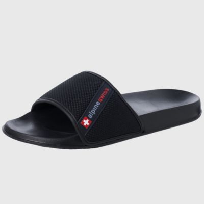 Alpine Swiss Mens Athletic Comfort Slide Sandals EVA Flip Flops Foam