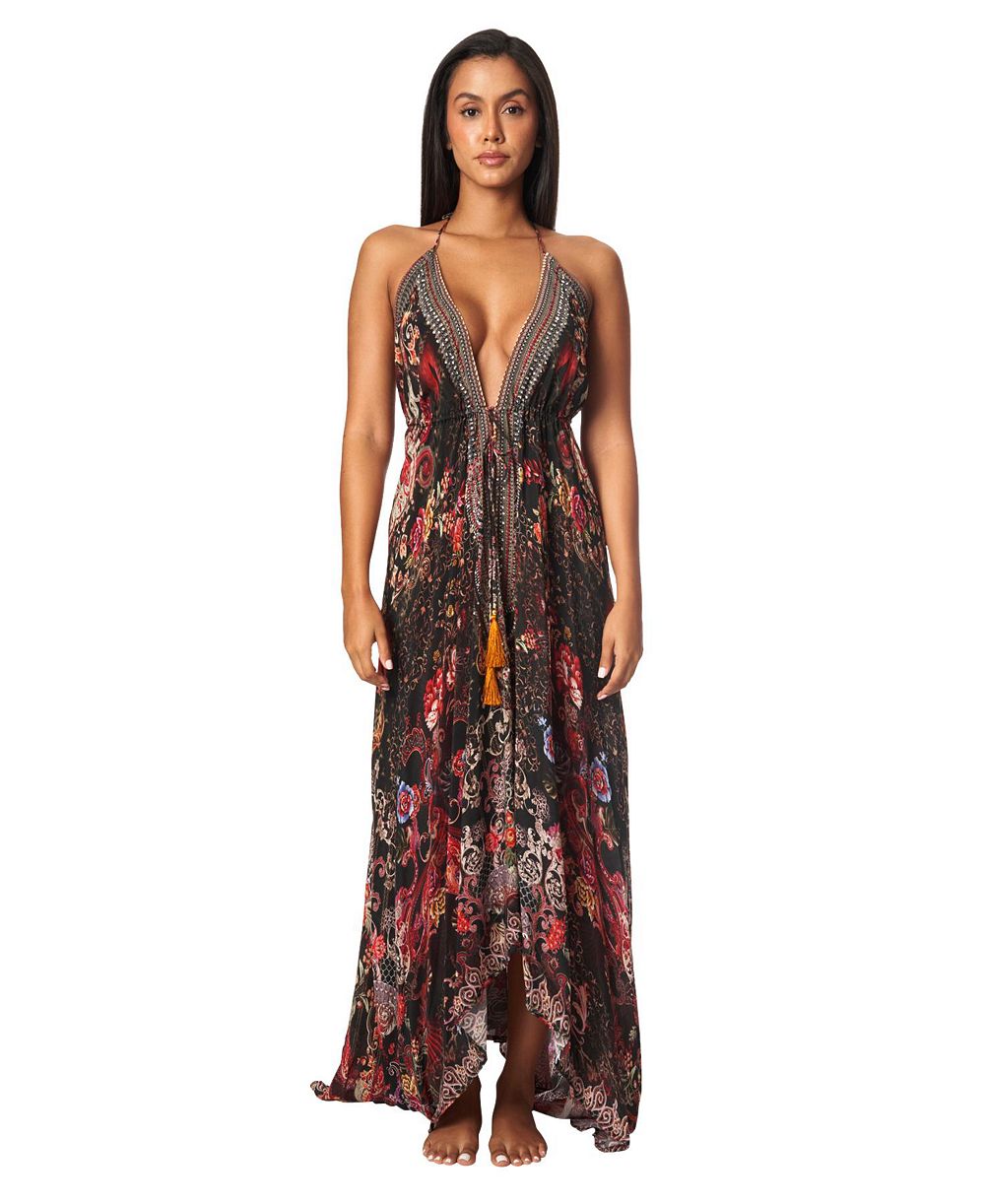 Макси-платье La Moda Clothing с halterneck, женское