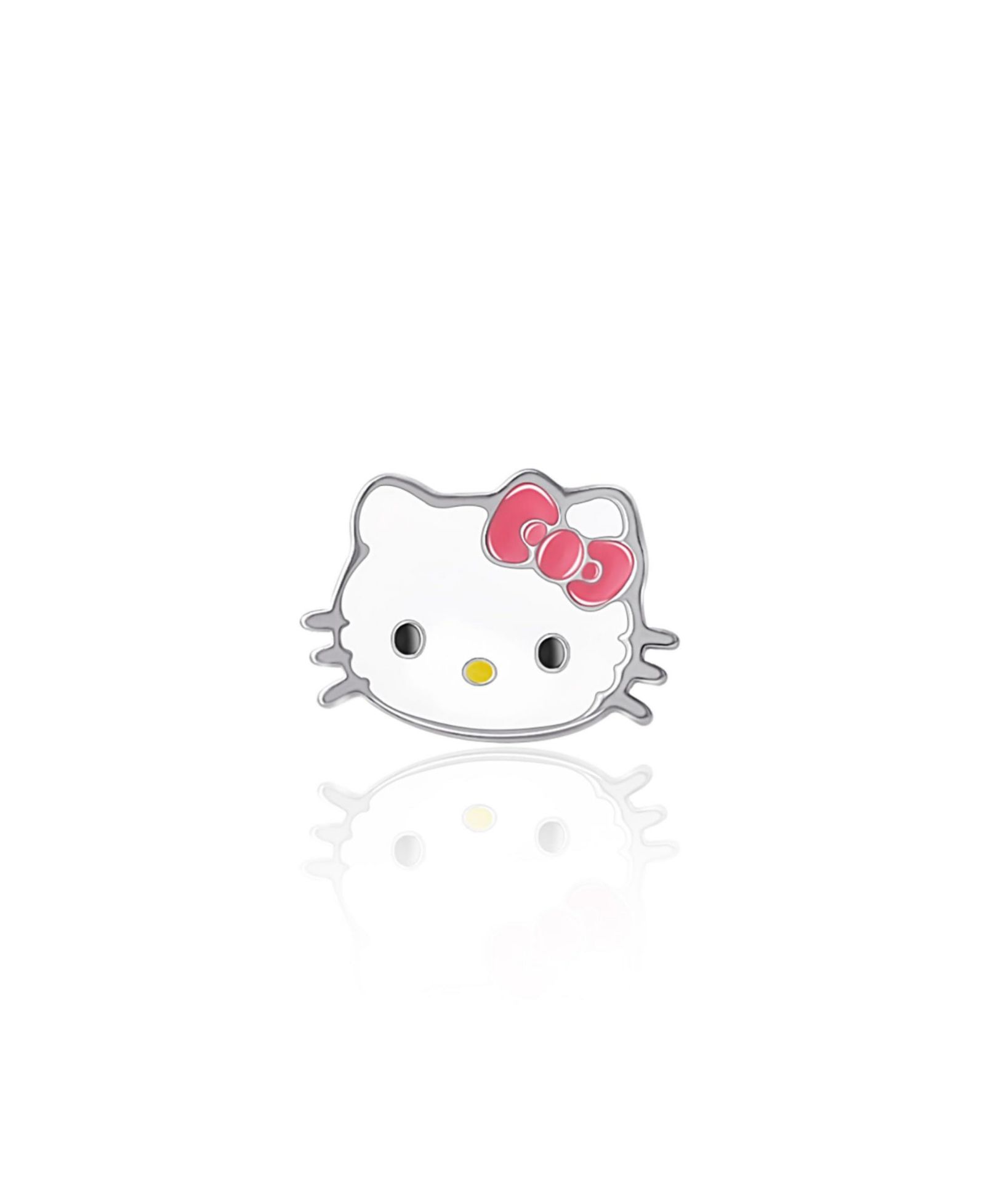 Hello Kitty Sanrio Женские серьги-гвоздики для хряща Helix из нержавеющей стали с шармом