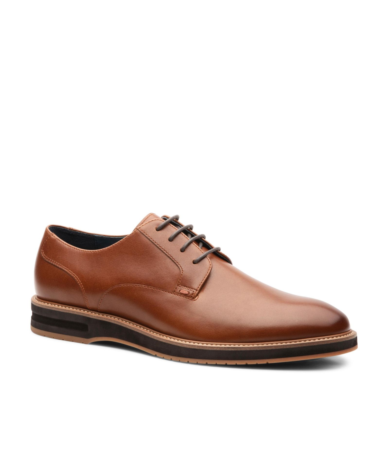 Blake McKay Мужские кожаные туфли Dalton Dress Casual Hybrid Lace-Up Plain Toe