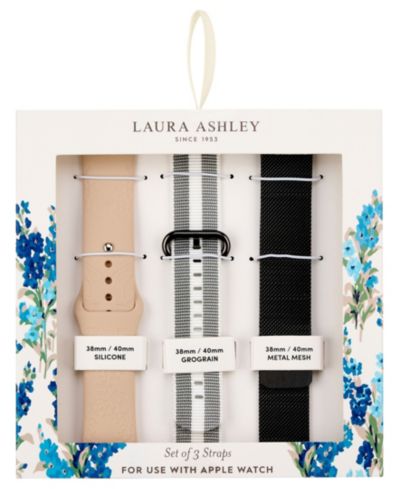 Комплект ремешков Laura Ashley для Apple Watch 38mm, 40mm, 41mm