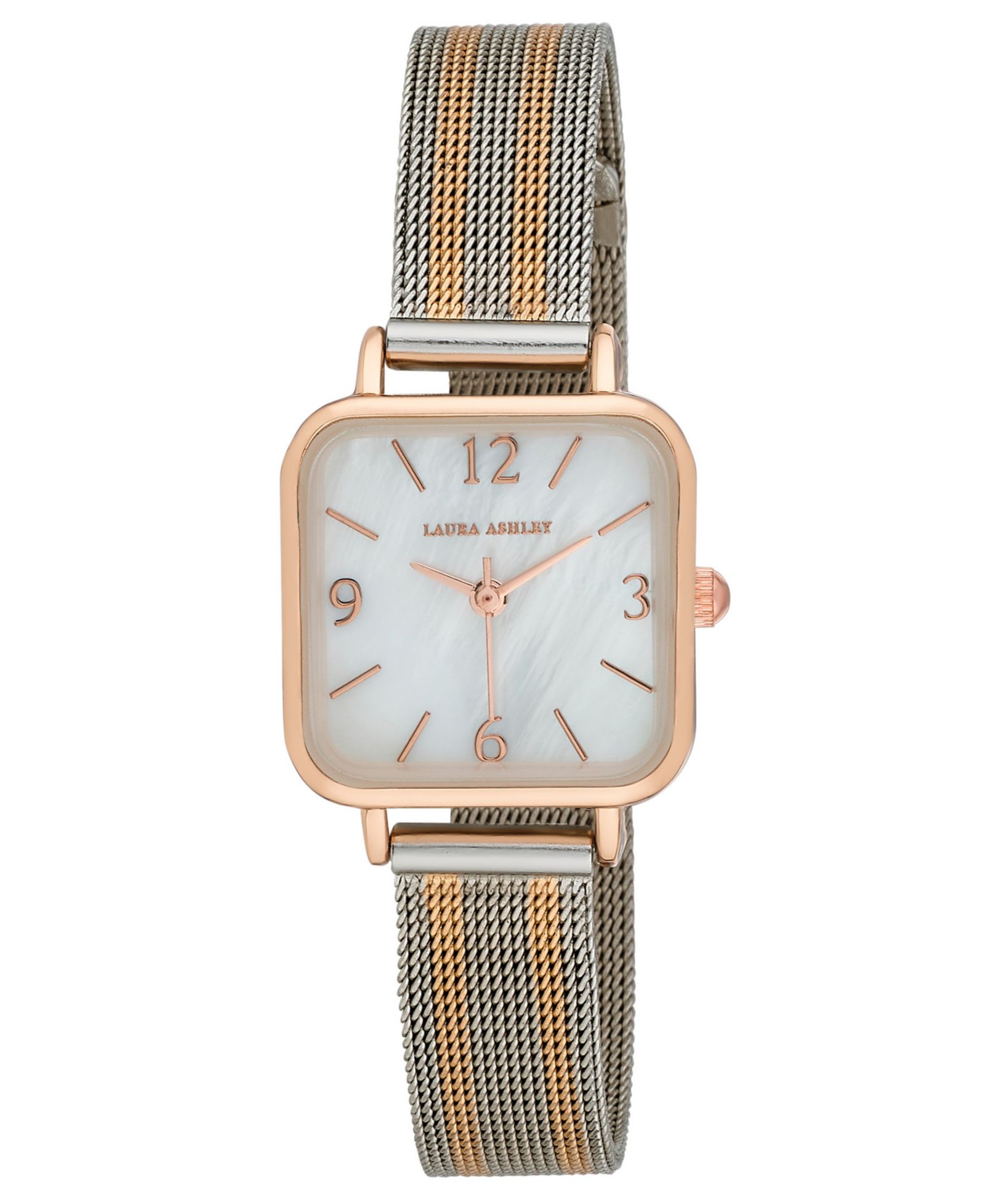 Женские кварцевые часы Laura Ashley Two Tone Alloy, 24mm