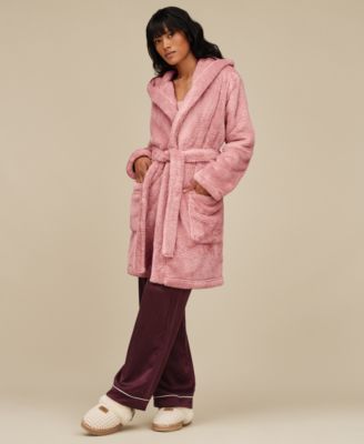 UGG® Женский флисовый халат с поясом Aarti