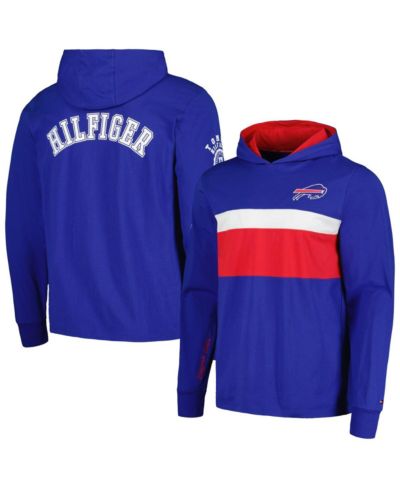 Мужская футболка-худи Tommy Hilfiger Royal Buffalo Bills Morgan с длинным рукавом