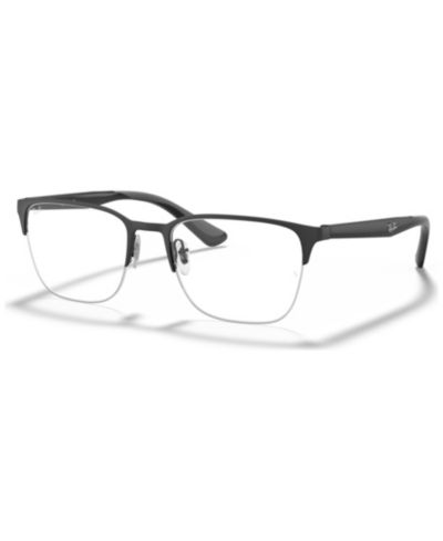 Ray-Ban Unisex Square Metal RB6428 Optics Eyeglasses