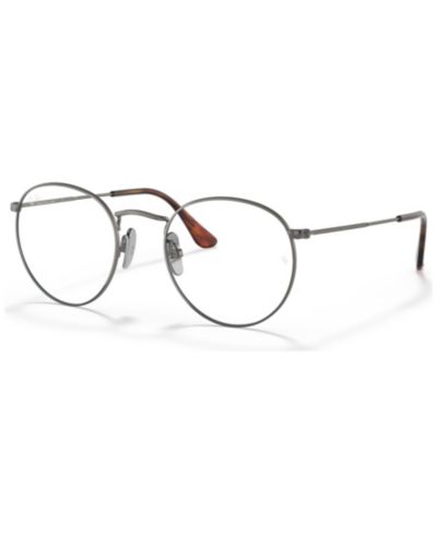 Очки Ray-Ban Unisex Square Titanium RB8247V Round Titanium Optics