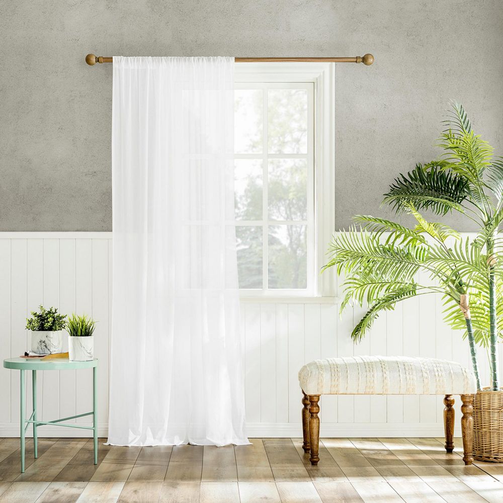 100% Cotton Sheer Curtain
