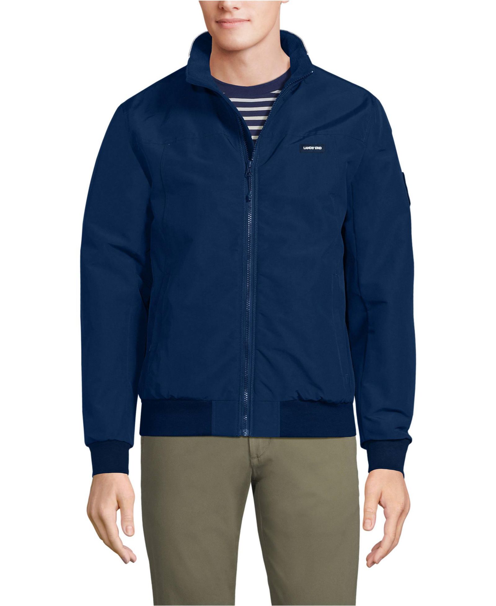 Lands' End Men's Classic Squall Waterproof Insulated Jacket