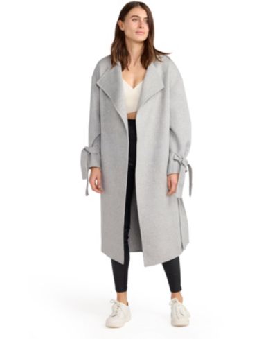 Belle & Bloom Women's Head Over Heels Collarless Robe Coat