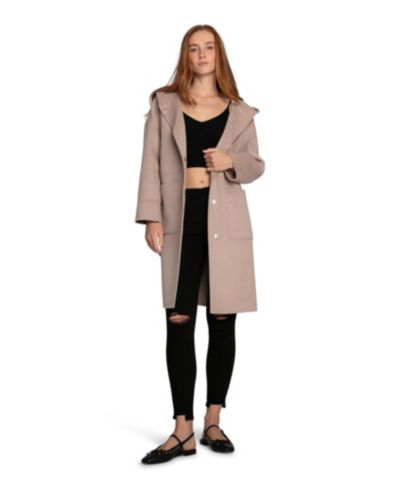 Belle & Bloom Женское пальто Sunday Morning Hooded Coat