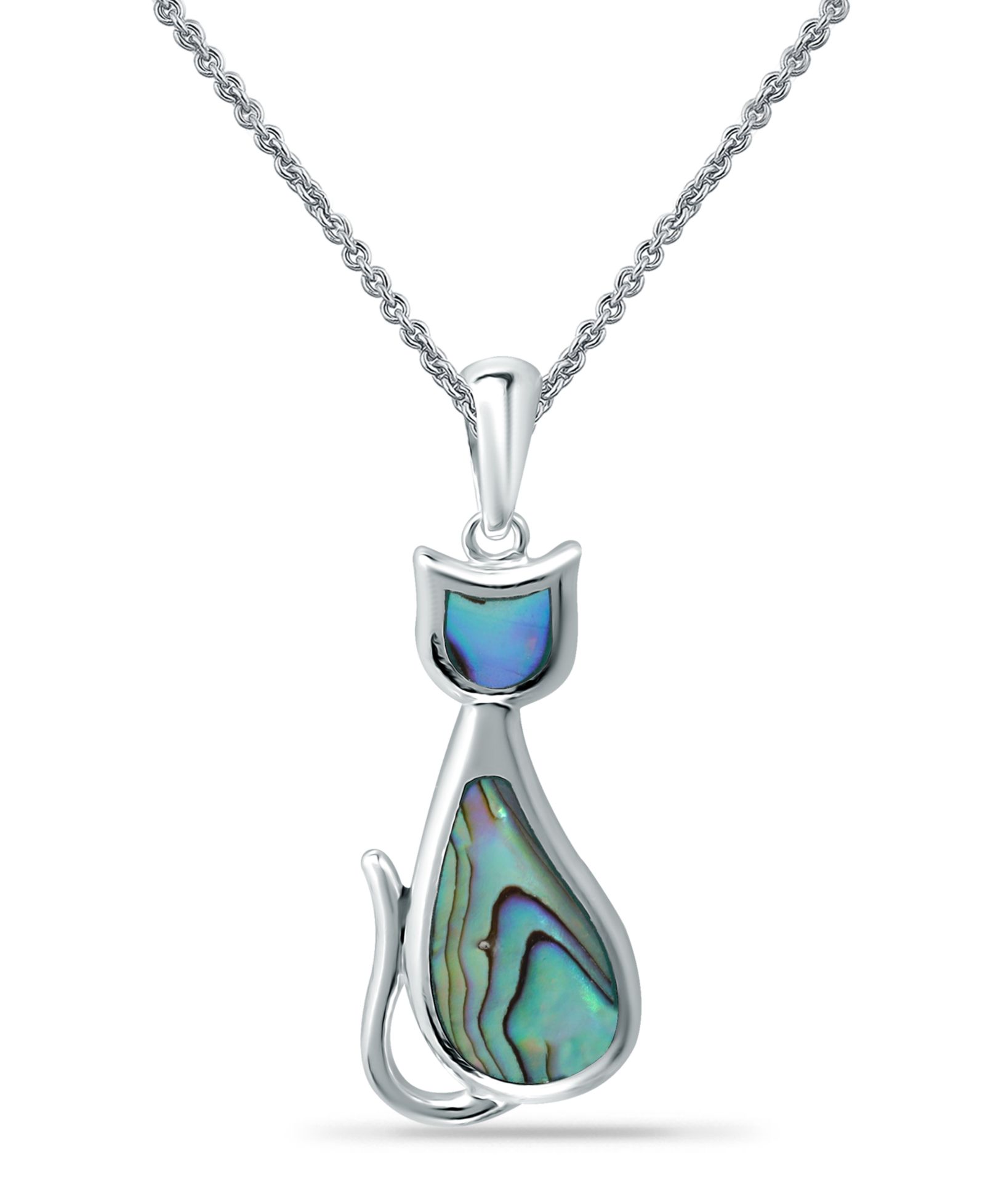 Подвеска Macy's Abalone Inlay Cat