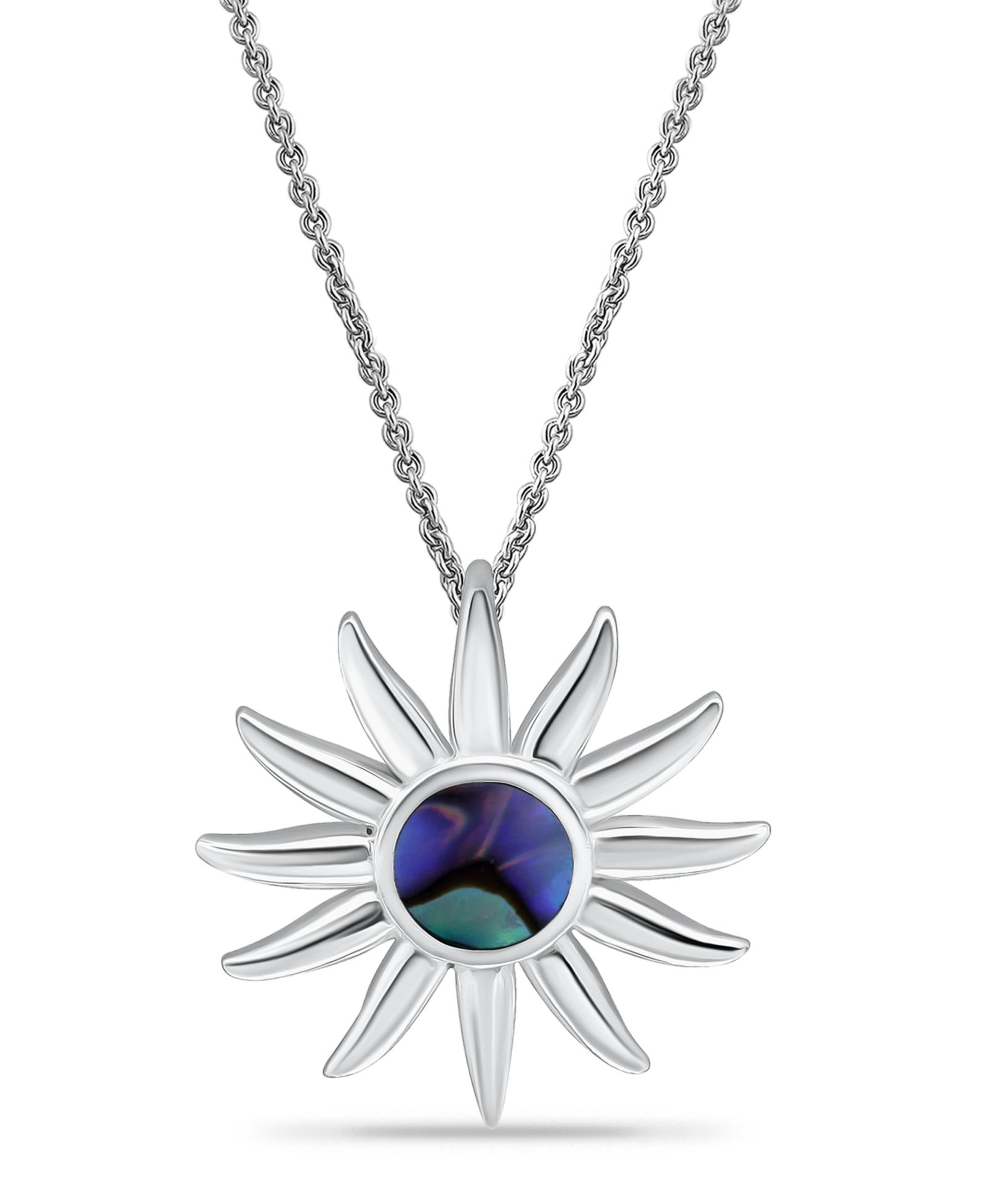 Ожерелье Macy's Abalone Inlay Sunburst