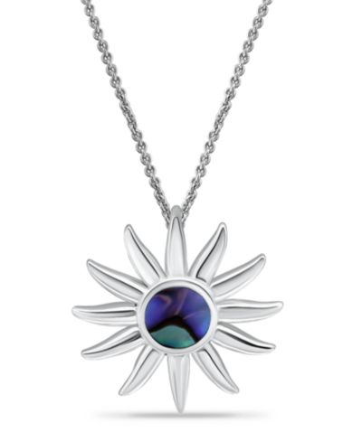 Ожерелье Macy's Abalone Inlay Sunburst