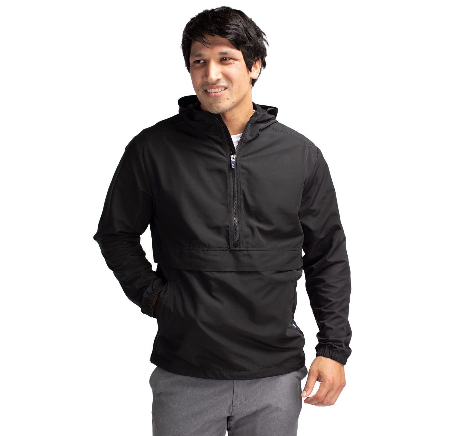 Мужская куртка Cutter & Buck Charter Eco Knit Recycled Anorak