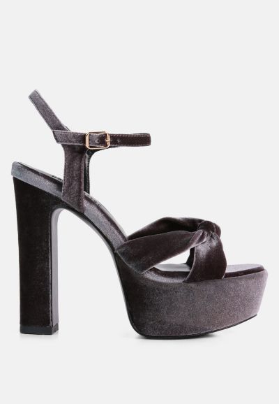 LIDDEL Womens Platform Heel Sandals