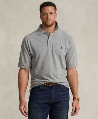 Polo Ralph Lauren Men's Big & Tall Cotton Short-Sleeve Polo Shirt