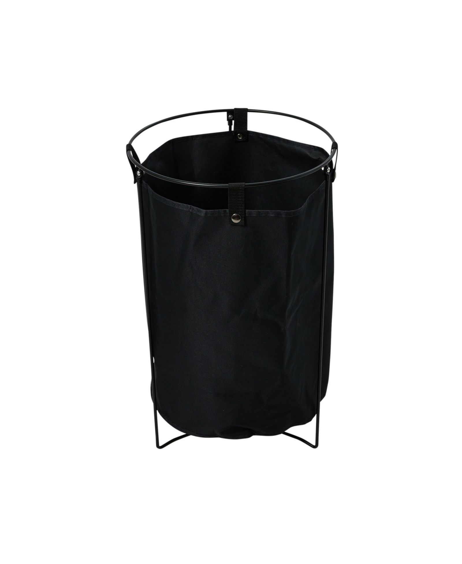 Household Essentials Metal Wire Frame Laundry Hamper with Removable Canvas Bag