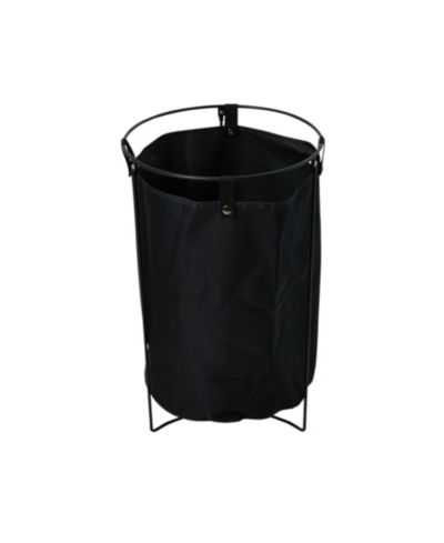 Корзина для белья Household Essentials Metal Wire Frame Laundry Hamper with Removable Canvas Bag