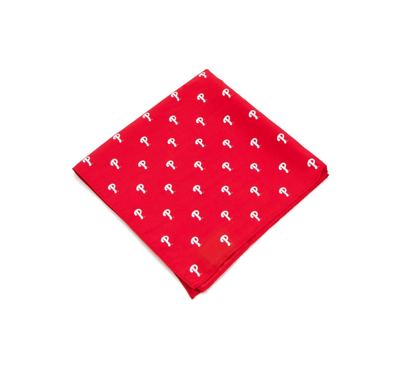 Men's  Philadelphia Phillies Kerchief Pocket Square