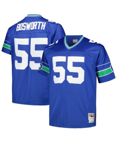 Мужская джерси Mitchell & Ness Brian Bosworth Royal Seattle Seahawks Big & Tall 1987 Legacy Retired Player