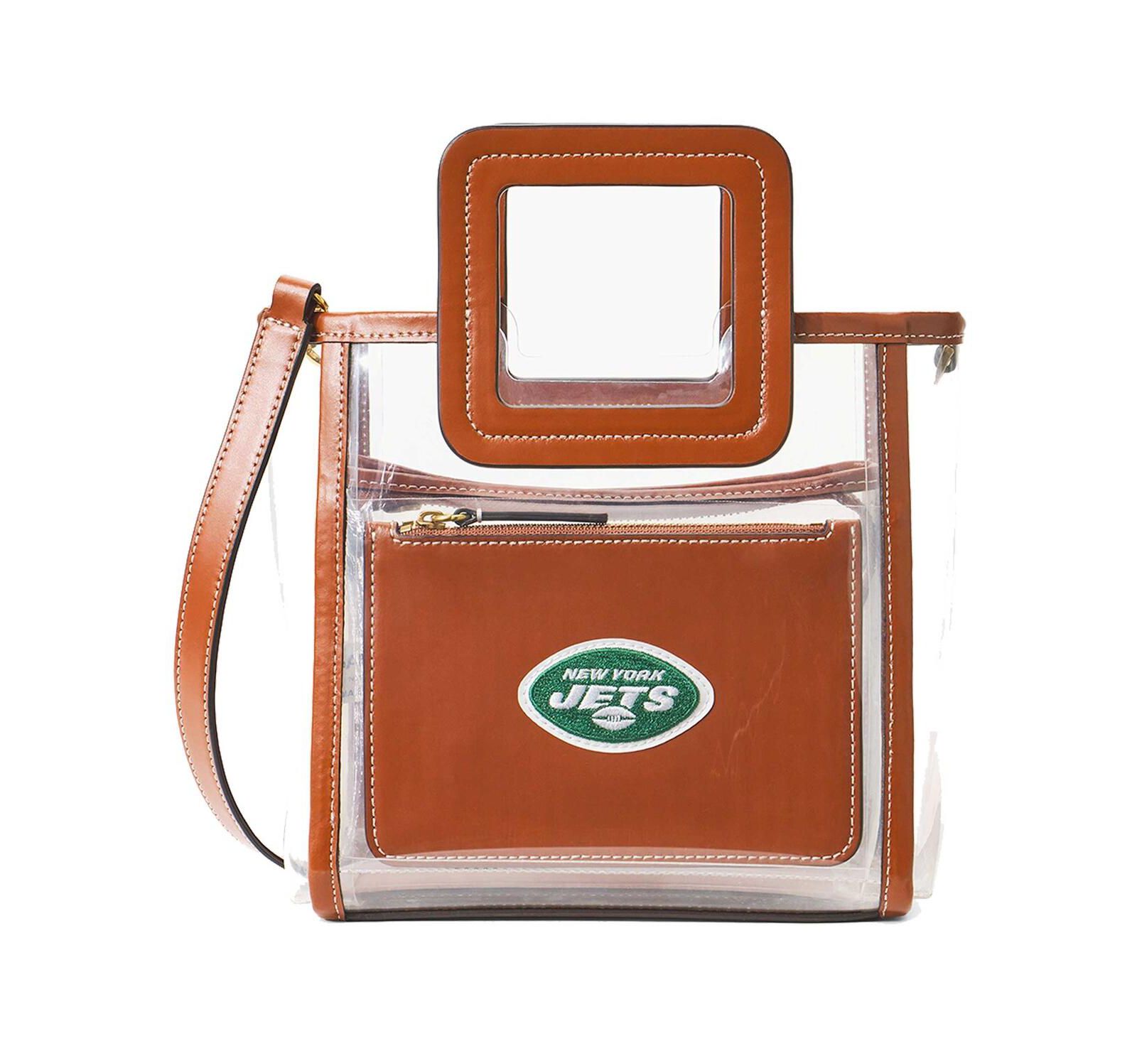 Женская мини-сумка Staud New York Jets Clear Shirley