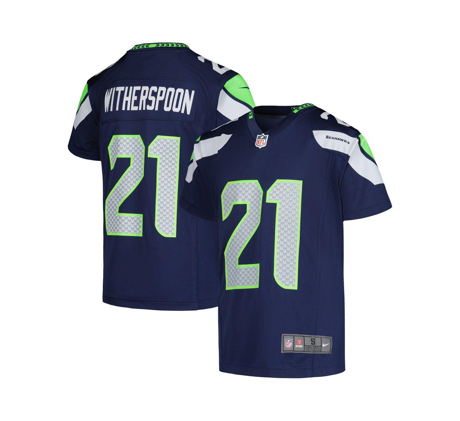 Детская игровая джерси Nike Devon Witherspoon Seattle Seahawks
