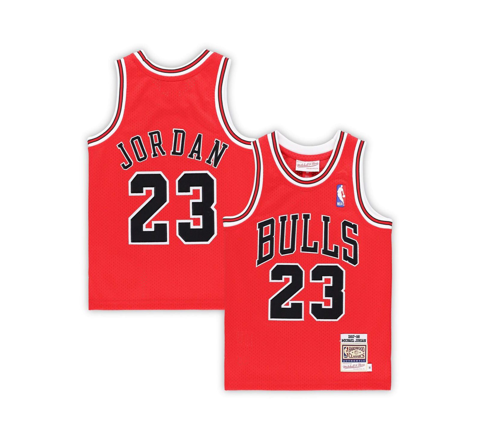 Mitchell & Ness Детская джерси Michael Jordan Chicago Bulls 1997/98 Hardwood Classics Authentic