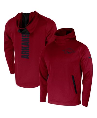 Мужской Nike Cardinal Arkansas Razorbacks 2-Hit Performance Pullover Hoodie