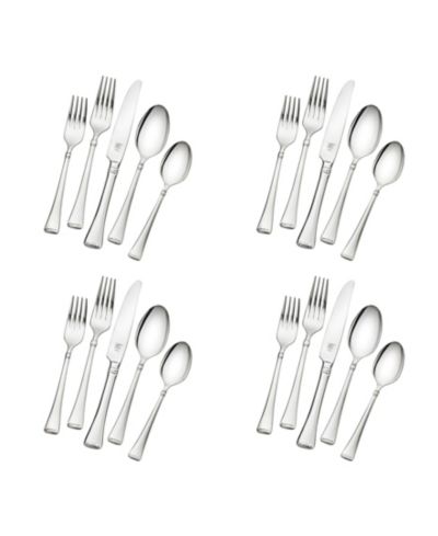 ZWILLING Angelico 18/10 Stainless Steel 20 Pc. Flatware Set, Service for 4
