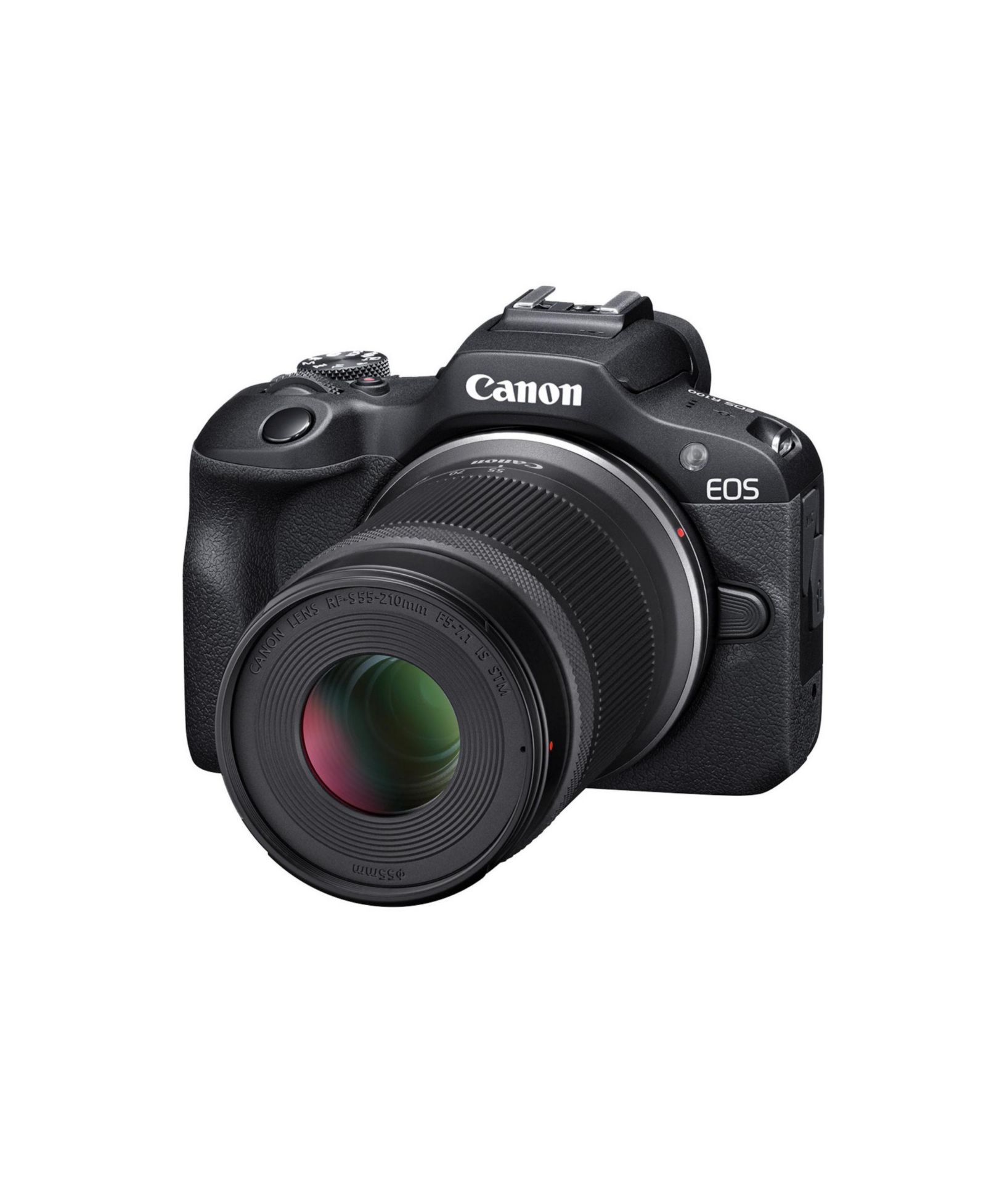 Canon EOS R100 24.1 Megapixel 4K Mirrorless Camera with 18-45mm and 55-210mm Lenses