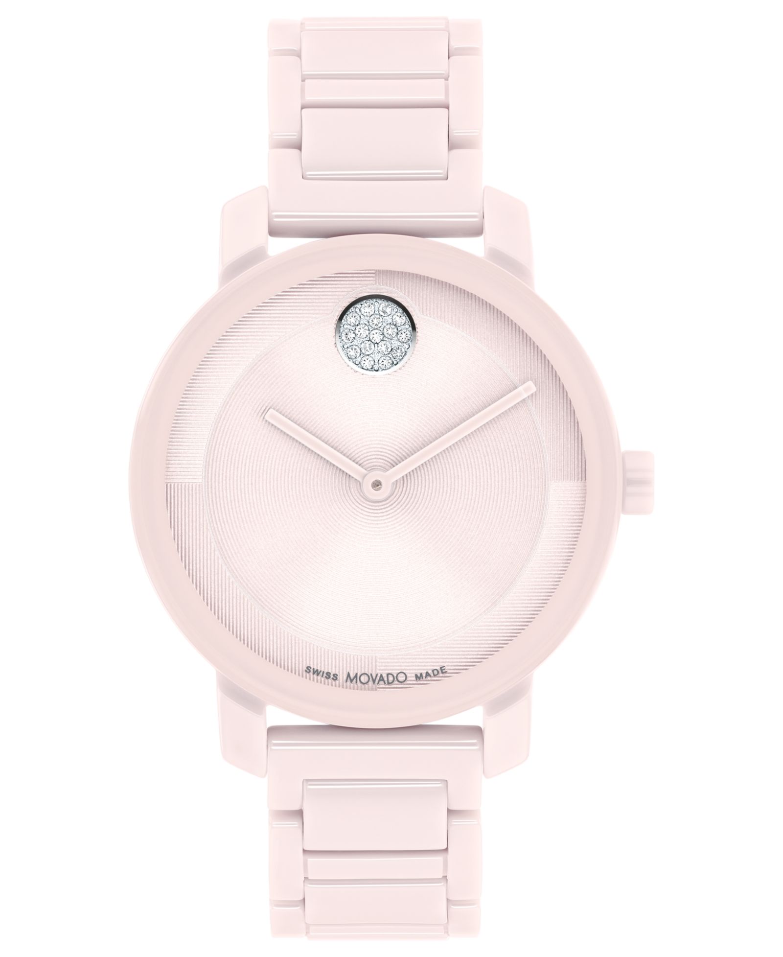 Женские часы Movado Swiss Bold Evolution 2.0 Blush Ceramic 34mm