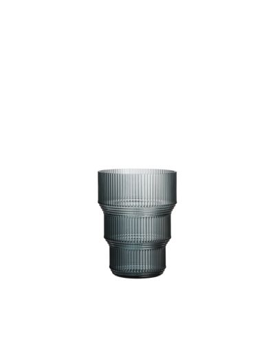 Kosta Boda Pavilion Tulip Vase Gray Vase