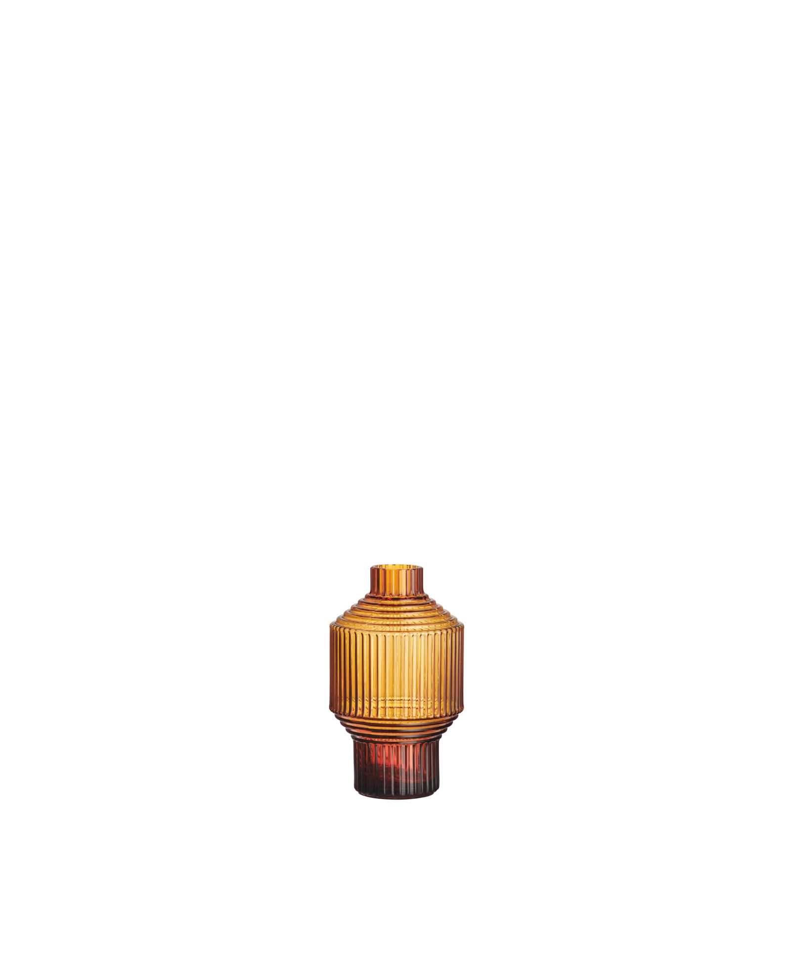 Ваза Kosta Boda Pavilion Dark Amber