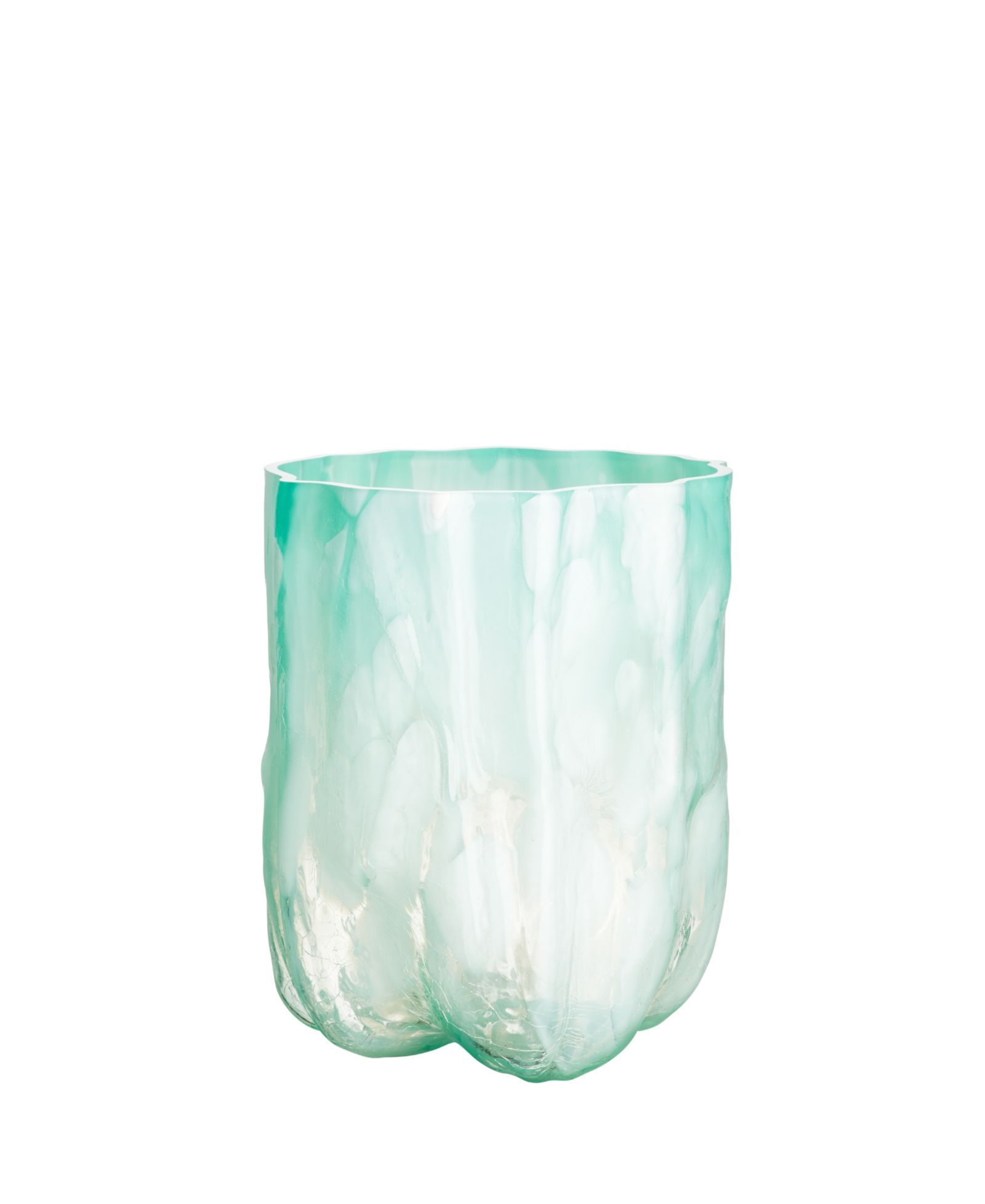 Ваза Kosta Boda 11'' Crackle Tall Crystal Glass
