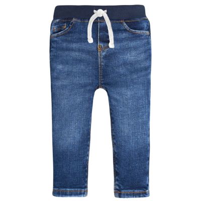 Gerber Baby Boys Neutral Rib Waist Skinny Jeans